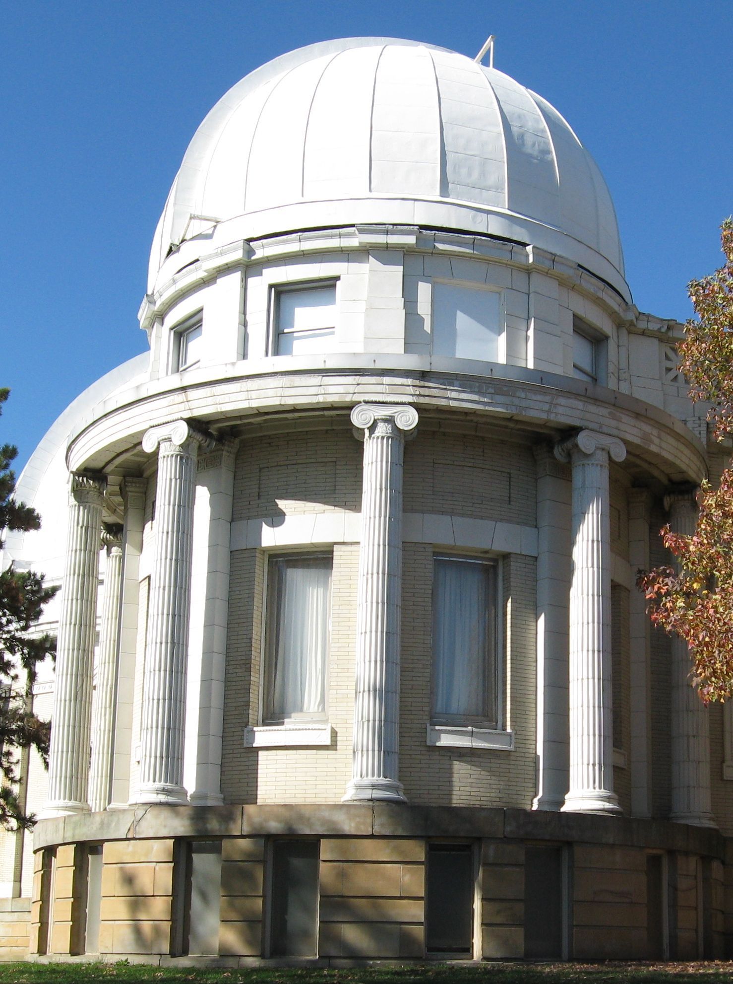 Exterior of Allegheny Observatory