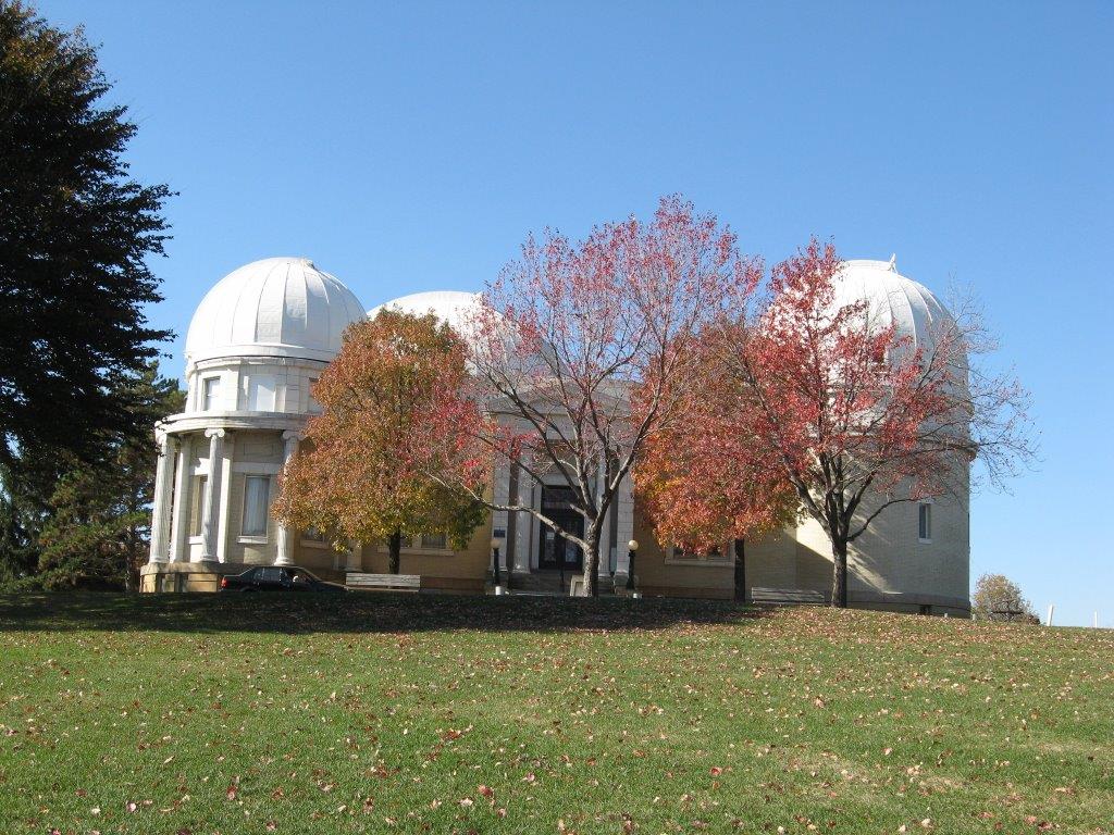 Exterior of Allegheny Observatory