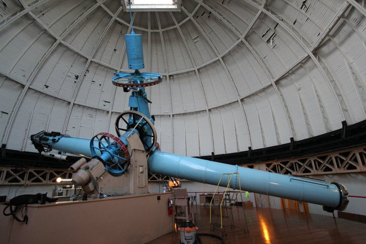 Interior of the Thaw Telescope <a href="/node/2704">View Gallery</a>