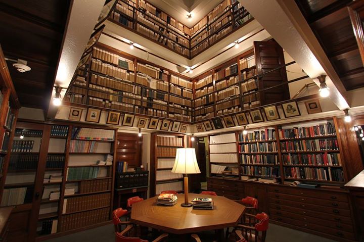 Library inside the Allegheny Observatory