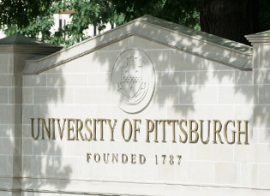 University of Pittsburgh sign